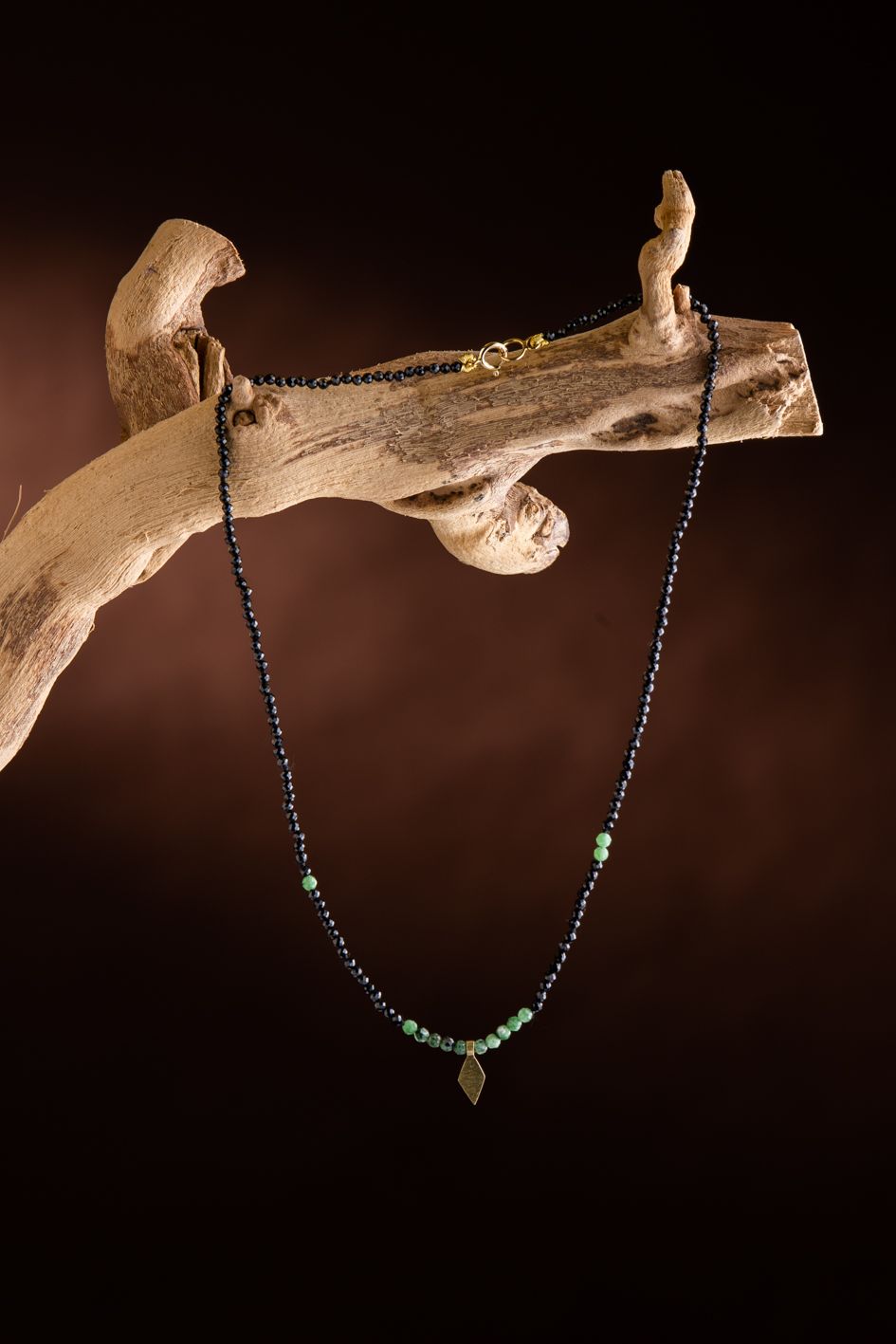 Collar de Rubí Zoisita Geometría Borealys - Imagen 2