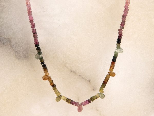 Collar de Turmalinas Multicolor Néctar Borealys