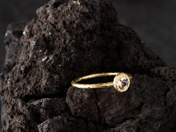 Anillo de Tanzanita Aurora Borealys