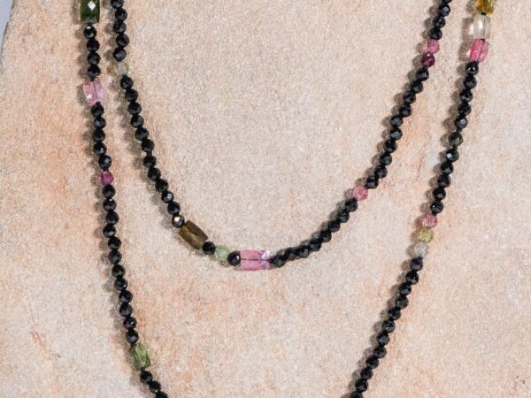 Collar de Turmalinas y Espinelas Tutti Frutti Borealys