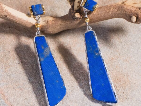 Pendientes de Lapislázuli Borealys