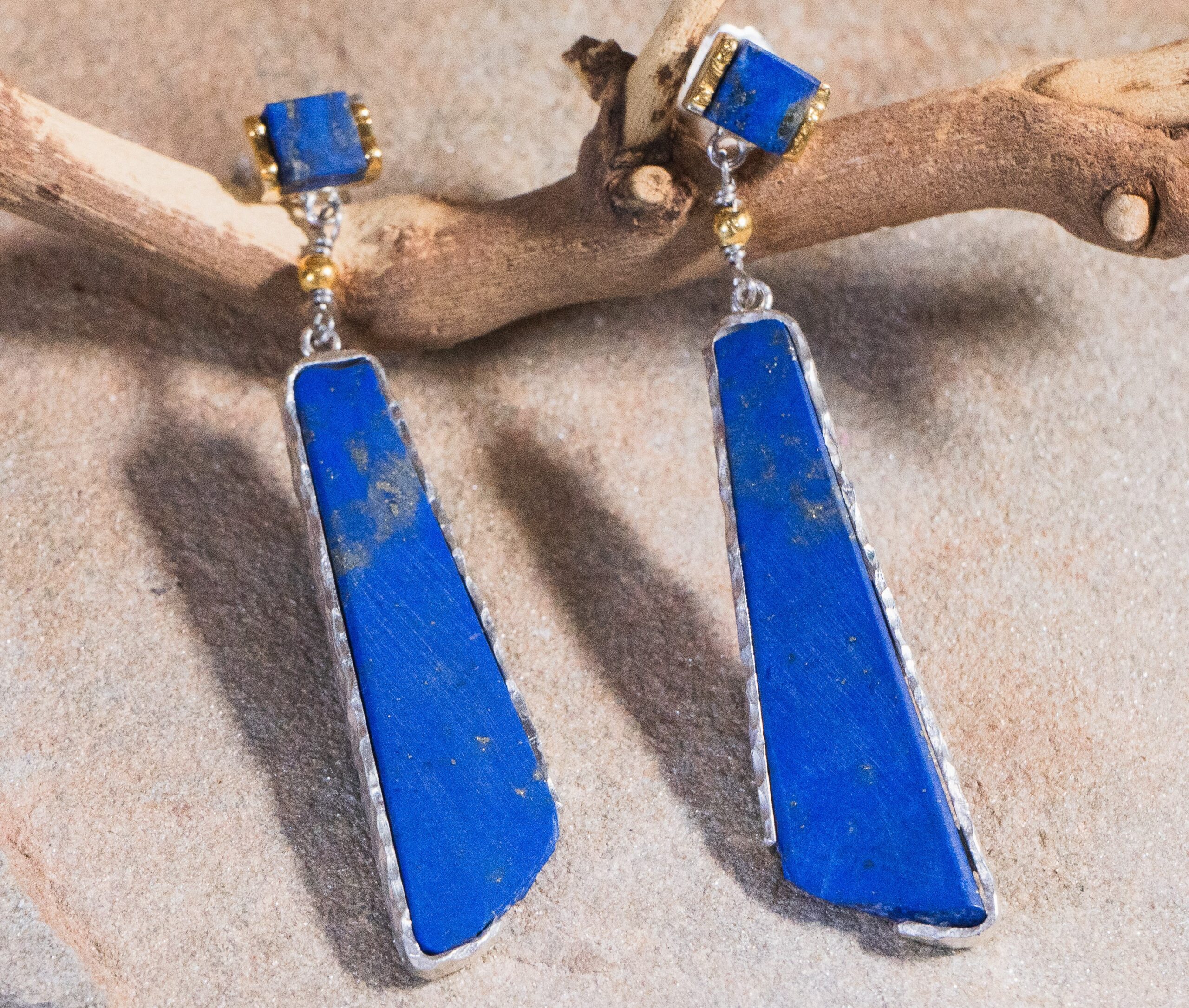 Pendientes de Lapislázuli Borealys