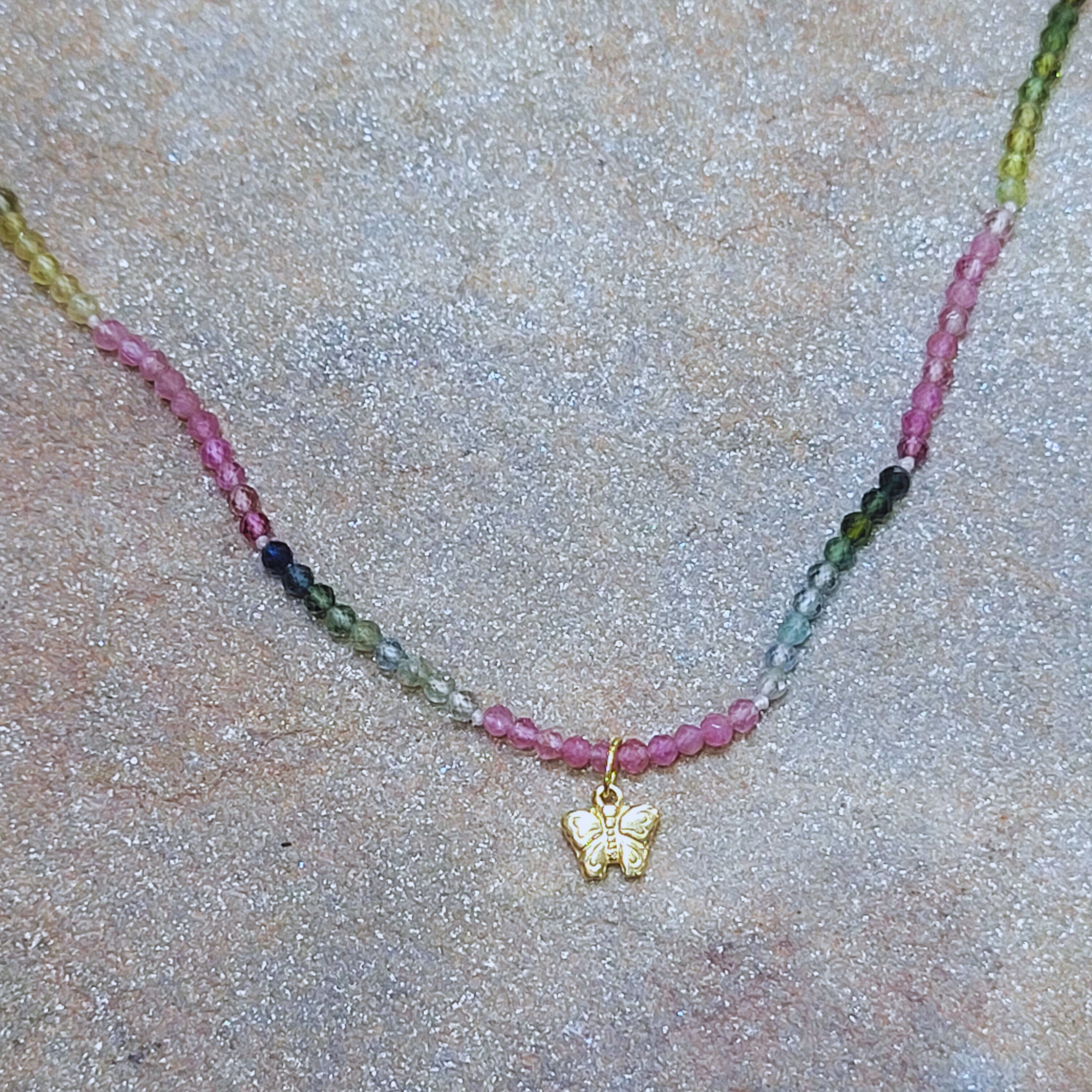 Collar de Turmalinas Mariposa Borealys - Imagen 2