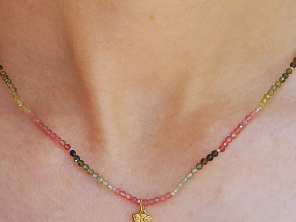 Collar de Turmalinas Mariposa Borealys